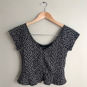 American Eagle floral top